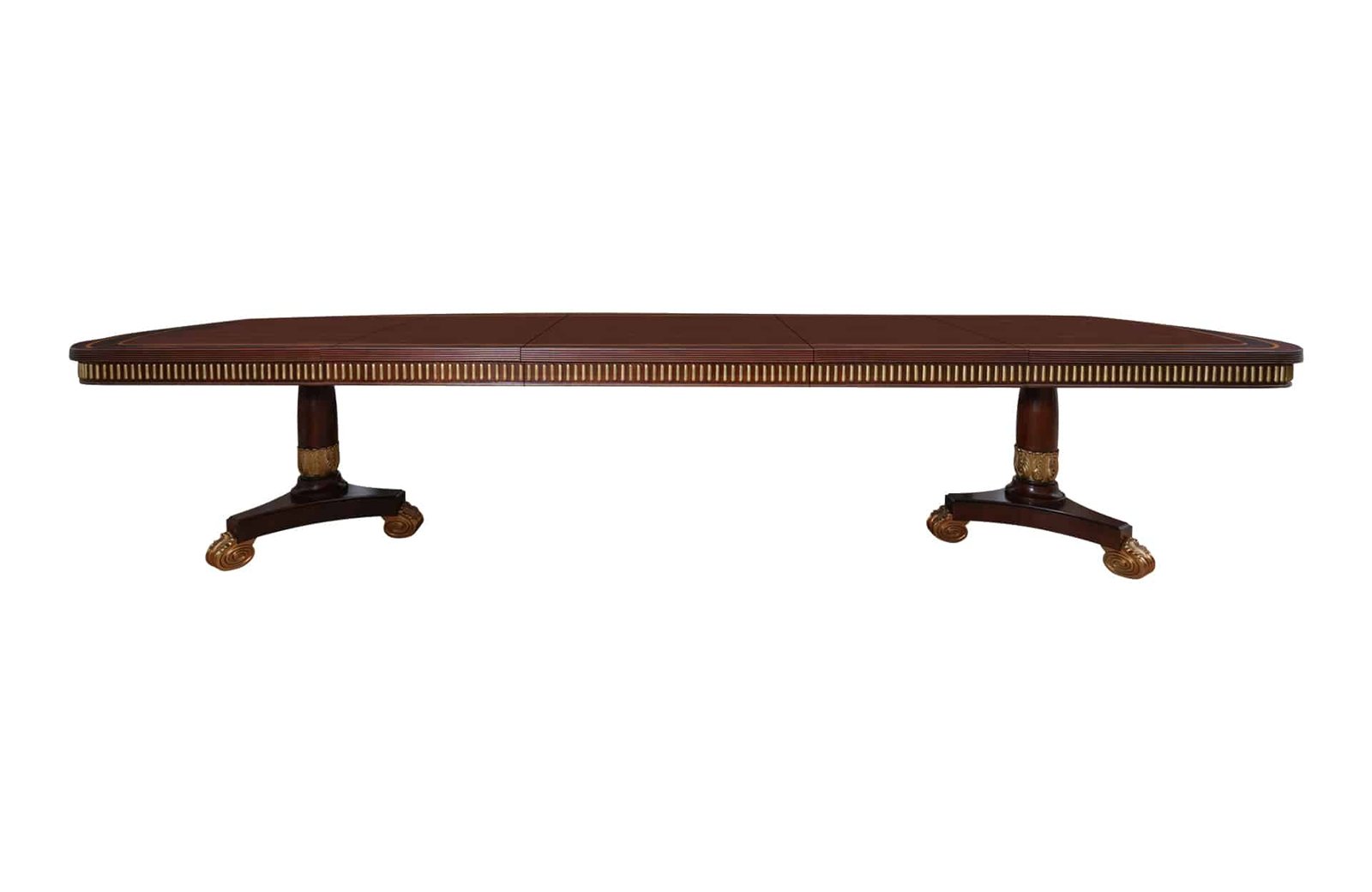 Mahogany Dining Table Top/ Base - Image 2
