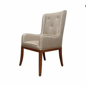 Etta Dining Armchair STL1647 Jute (Button)